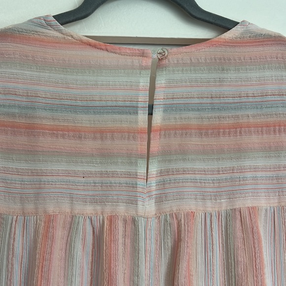 PATTI CAPPALLI VTG Pastel Stripe Jumpsuit Size M - Picture 5 of 7